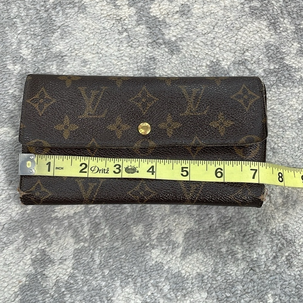 Louis Vuitton Monogram Long Snap Wallet Classic Iconic Luxury - Picture 15 of 16